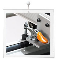 Machine à quilter Q 24 Long Arm BERNINA - Blocage horizontal et vertical
