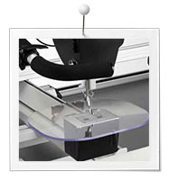 Machine à quilter Q 24 Long Arm BERNINA - Kit de travail à la règle