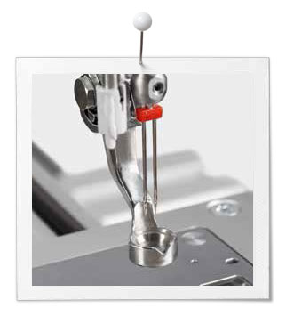 Machine à quilter Q 24 Long Arm BERNINA - Pied règle 96 Bernina