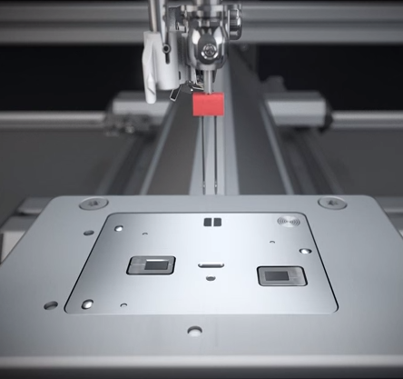 Plaque à aiguille pour aiguilles double Q20 Q24 long arm bernina