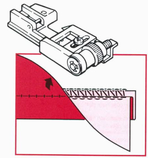 pied ourlet invisible janome 1200D ourlet cache realisation 1.jpg