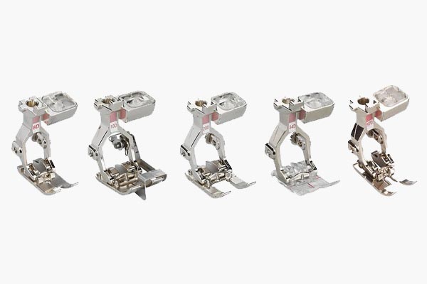 Kit de 5 pieds de biche D Bernina