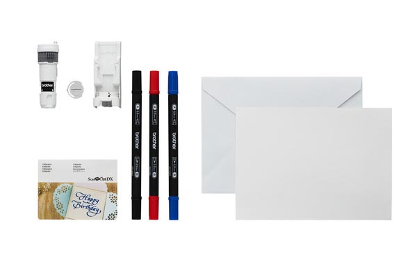 CADXPPKIT1 - Contenu du kit de calligraphie pour ScanNCut Brother