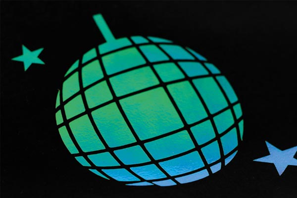 Flex thermocollant Disco bleu