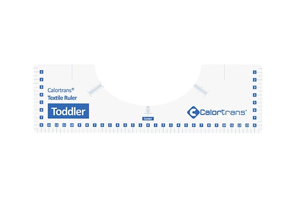 Règle de positionnement pour impression textile - Tout-petit - Calortrans