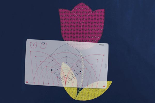 Modèles de conception pour le guide de broderie circulaire PFAFF