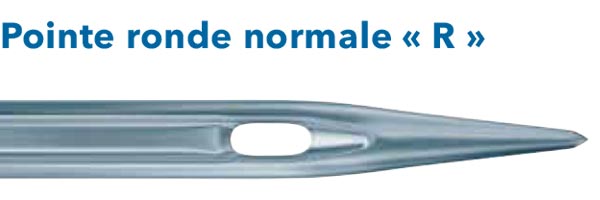 Aiguille à pointe ronde normale R Schmetz