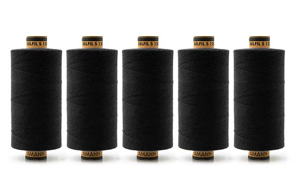 Kit recouvreuse - 5 Cônes 1000m Belfil 120 noir
