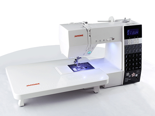 Machine à coudre Janome DC 7100 - Table d'extension