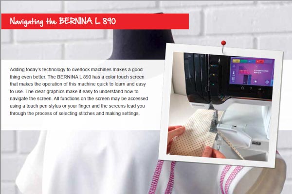 Laissez-vous inspirer - Le Grand Livre du Surjet Bernina