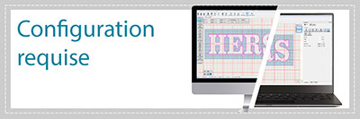 Configuration minimum requise Janome Artistic Digitizer
