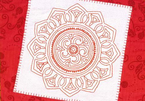 Convertir en Redwork - Logiciel Janome Artistic Digitizer