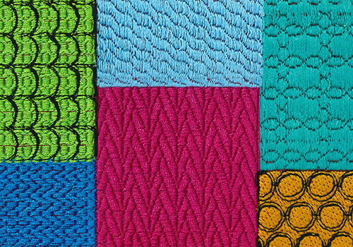 Motifs de remplissage - Logiciel Janome Artistic Digitizer