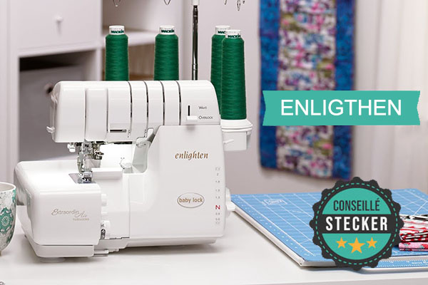 Surjeteuse Babylock Enlighten - Maître achat Stecker
