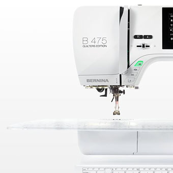 Fonctionnalités automatisées - Machine à coudre Bernina B475 QE Série 4