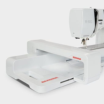 Brodeuse Bernina 500 - Plus d'espace pour une plus grande liberté de créer
