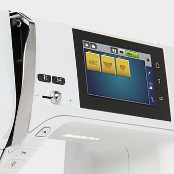 Brodeuse Bernina 500 - Les fonctionnalités automatisées permettent de gagner du temps