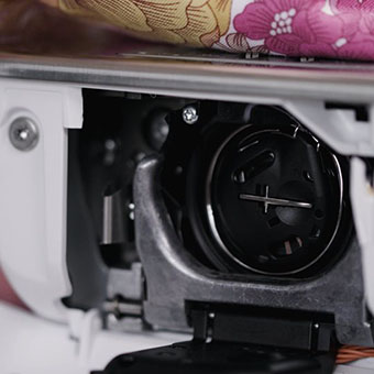 Brodeuse Bernina 500 - La broderie est d'une précision exceptionnelle