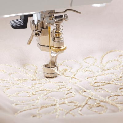 Couture de cordon - Bernina 735