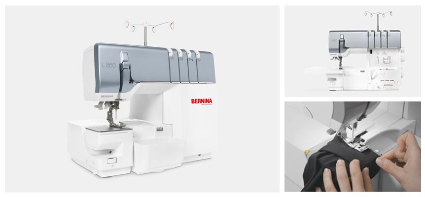 Gallerie d'images de la surjeteuse Bernina L850