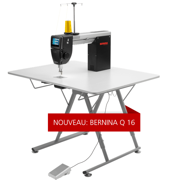 Bernina Q16 avec table pliante