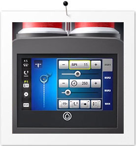 Machine à quilter Q 20 Long Arm BERNINA - Interface utilisateur unique