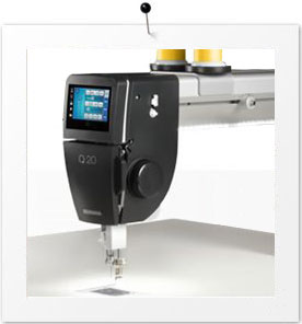 Machine à quilter Q 20 Long Arm BERNINA - Système d'enfilage unique et bobinoir intégré