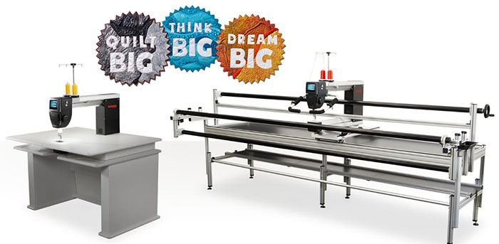 Machines à quilter Bernina Longarm Q20 et Q24