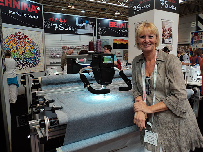 Machines à quilter Bernina Longarm Q20 et Q24