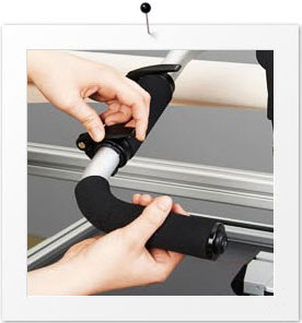 Machine à quilter Q 24 Long Arm BERNINA - Ergonomie unique