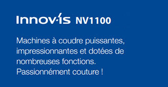Machine à coudre Brother Innovis 1100 - Créez de superbes ouvrages