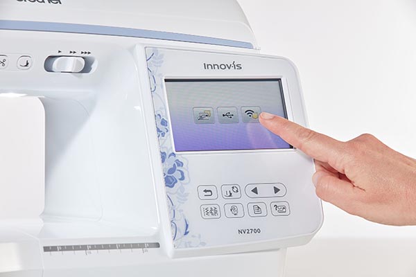 Transfert sans fil WLAN - Brother Innovis NV2700