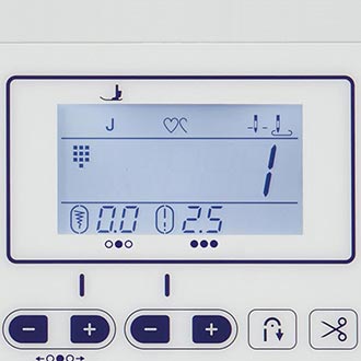 Ecran LCD rétroéclairé - Brother Innovis F410