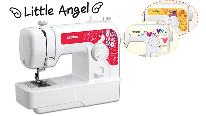 Brother KD144S Little Angel personnalisable avec 3 faces avant