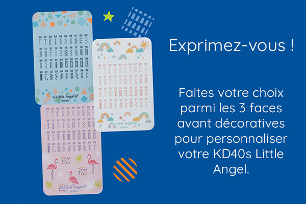 Faces décoratives de la machine à coudre Brother KD40S Little Angel