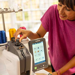 Réglage tension du fil - Brother Entrepreneur One PR1X