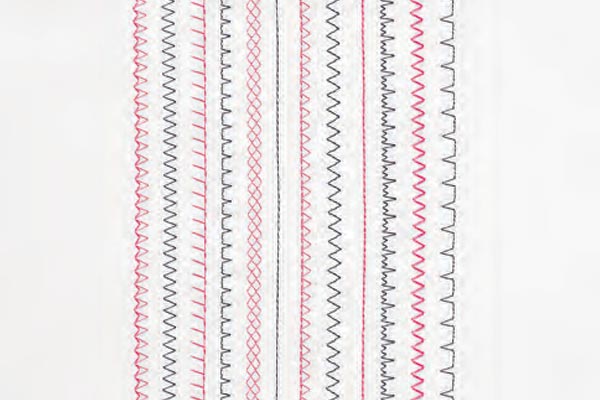 Points de couture - Machine à coudre Elna Sew Zebra