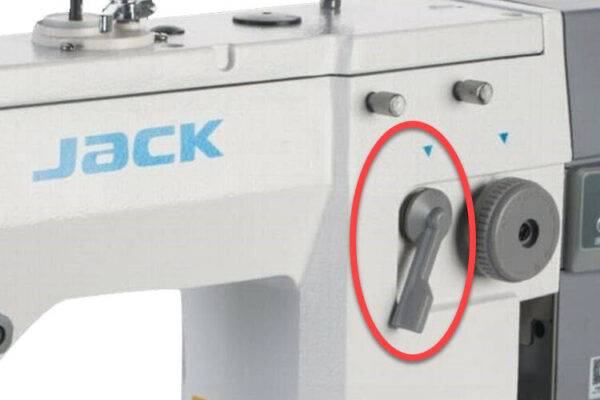 Largeur du zig-zag - Machine à coudre industrielle Jack 20U