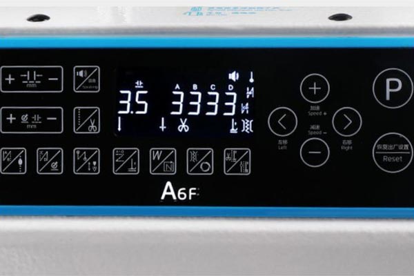 Longueur de point numérique - Machine à coudre industrielle industrielle JACK A6F-E