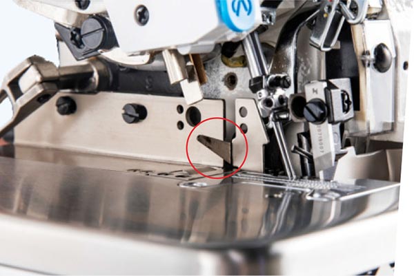 Coupe-fil automatique - Surjeteuse industrielle JACK C2