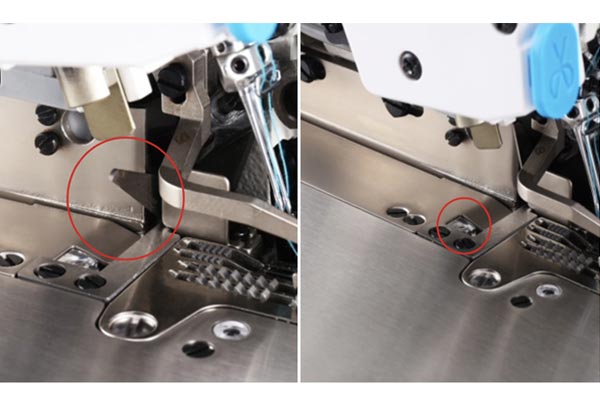 Coupe-fil automatique - Surjeteuse industrielle JACK C5T