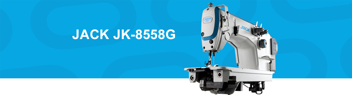 Bannière machine à coudre industrielle Jack JK-8558G