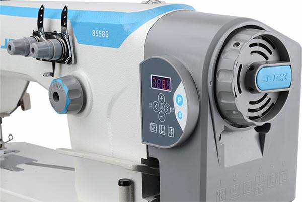 Nouveau design et installation facile - Machine à coudre industrielle Jack JK-8558G-WZ