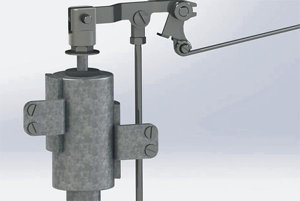 Relevage automatique du pied - Machine à coudre industrielle Jack JK-8558G-WZ