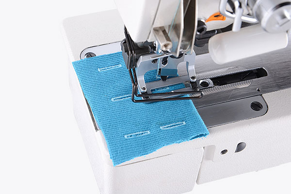 Différentes formes de boutonnières - Machine à coudre industrielle Jack JK-T1790B