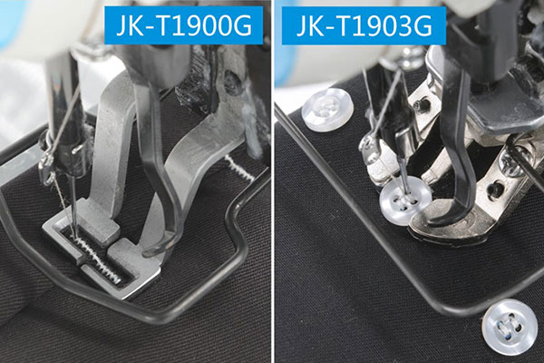 Trasformation en 1903 - Machine à points d'arrêt industrielle Jack JK-T1900GHK-D