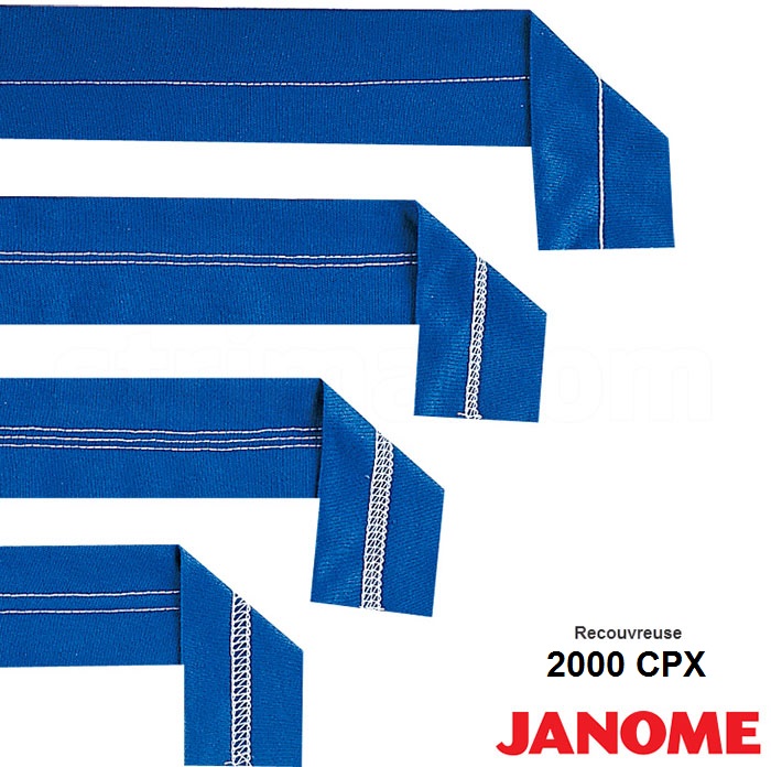 Recouvreuse Janome 2000 CPX Limited Edition - Points