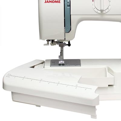 Janome 423S - Table rallonge avec boîte d'accessoires