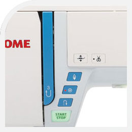 Relavage automatique du pied presseur de la Janome Skyline S7