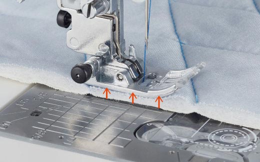 Relevage du pied presseur - JUKI HZL-UX8 